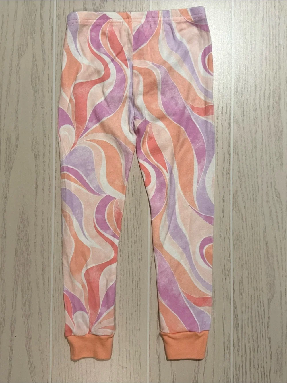 Carter’s Toddler Girls 4T 2pc Pajama Set Peach Purple Swirl NWT